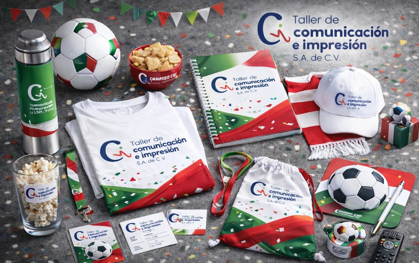 Promocionales empresariales inspirados en el Mundial 2026: ideas para conectar con clientes y colaboradores